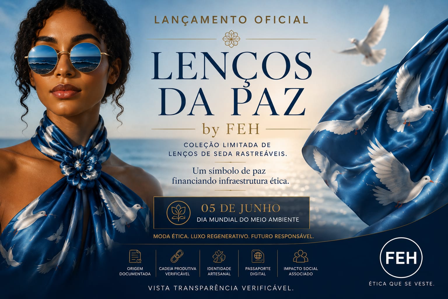 Lançamento Lenços da Paz